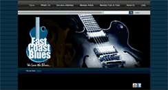 Desktop Screenshot of eastcoastblues.ca