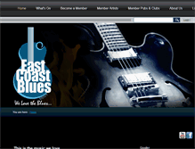 Tablet Screenshot of eastcoastblues.ca